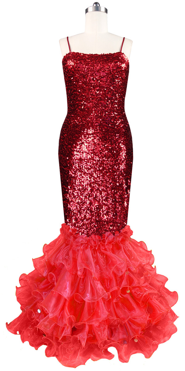 Red Organza Dress